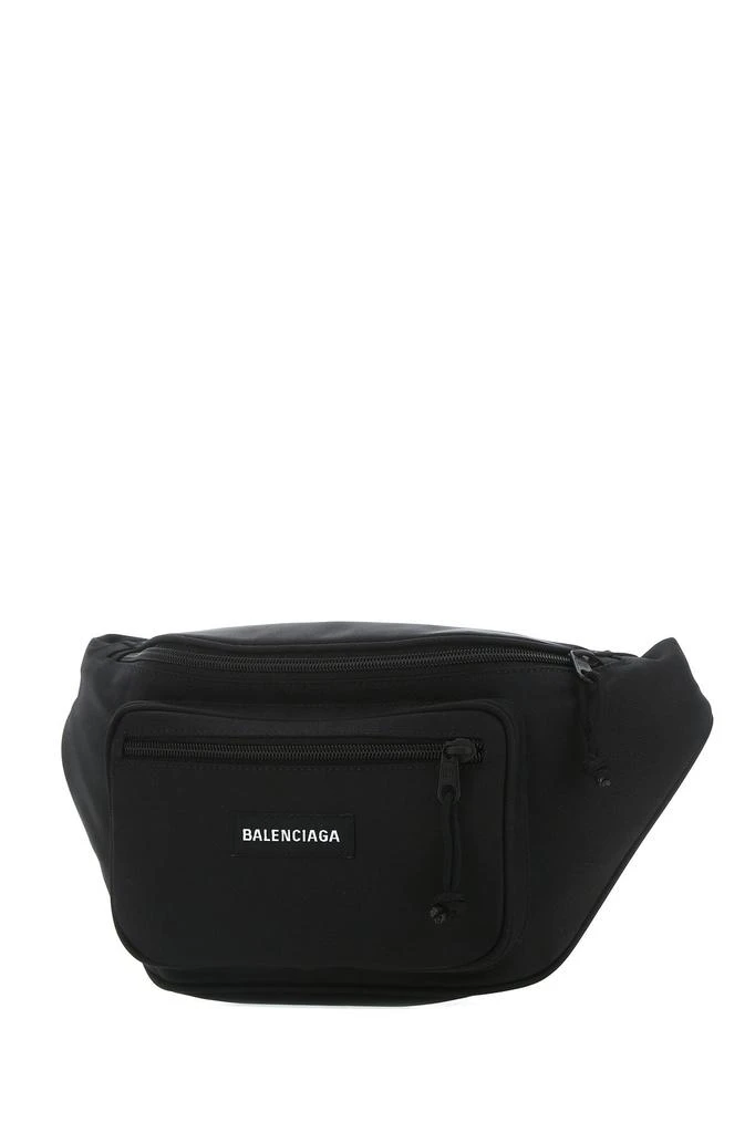 商品Balenciaga|Black nylon Explorer belt bag,价格¥4854,第1张图片