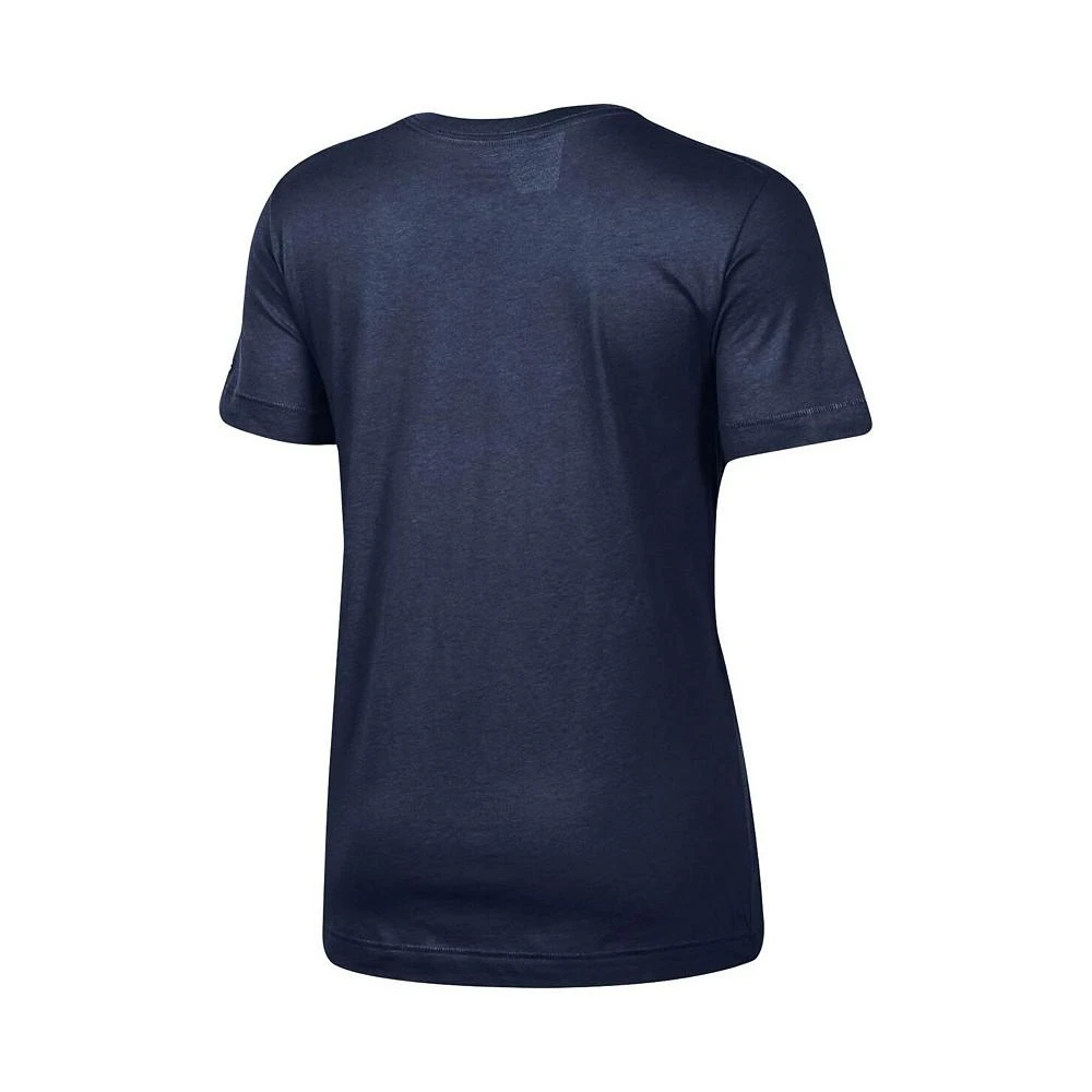 商品CHAMPION|Women's Navy Michigan Wolverines Basketball V-Neck T-shirt,价格¥258,第2张图片详细描述