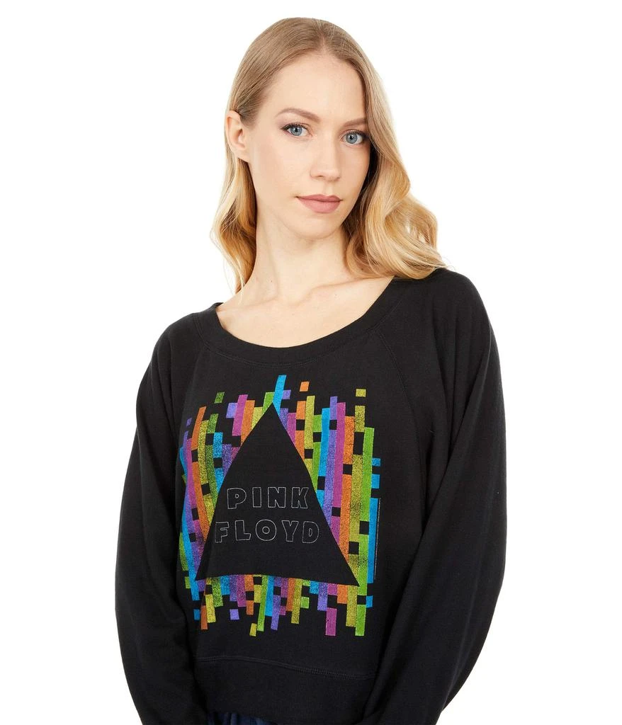 商品Chaser|Pink Floyd Rainbow Triangle Bliss Knit Raglan Sweatshirt,价格¥200,第3张图片详细描述