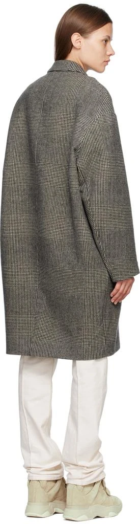 商品Isabel Marant|Black & White Effegozi Coat,价格¥3401,第3张图片详细描述