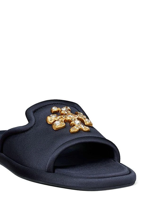 商品Tory Burch|Women's Embellished Logo Slide Sandals,价格¥1203,第4张图片详细描述