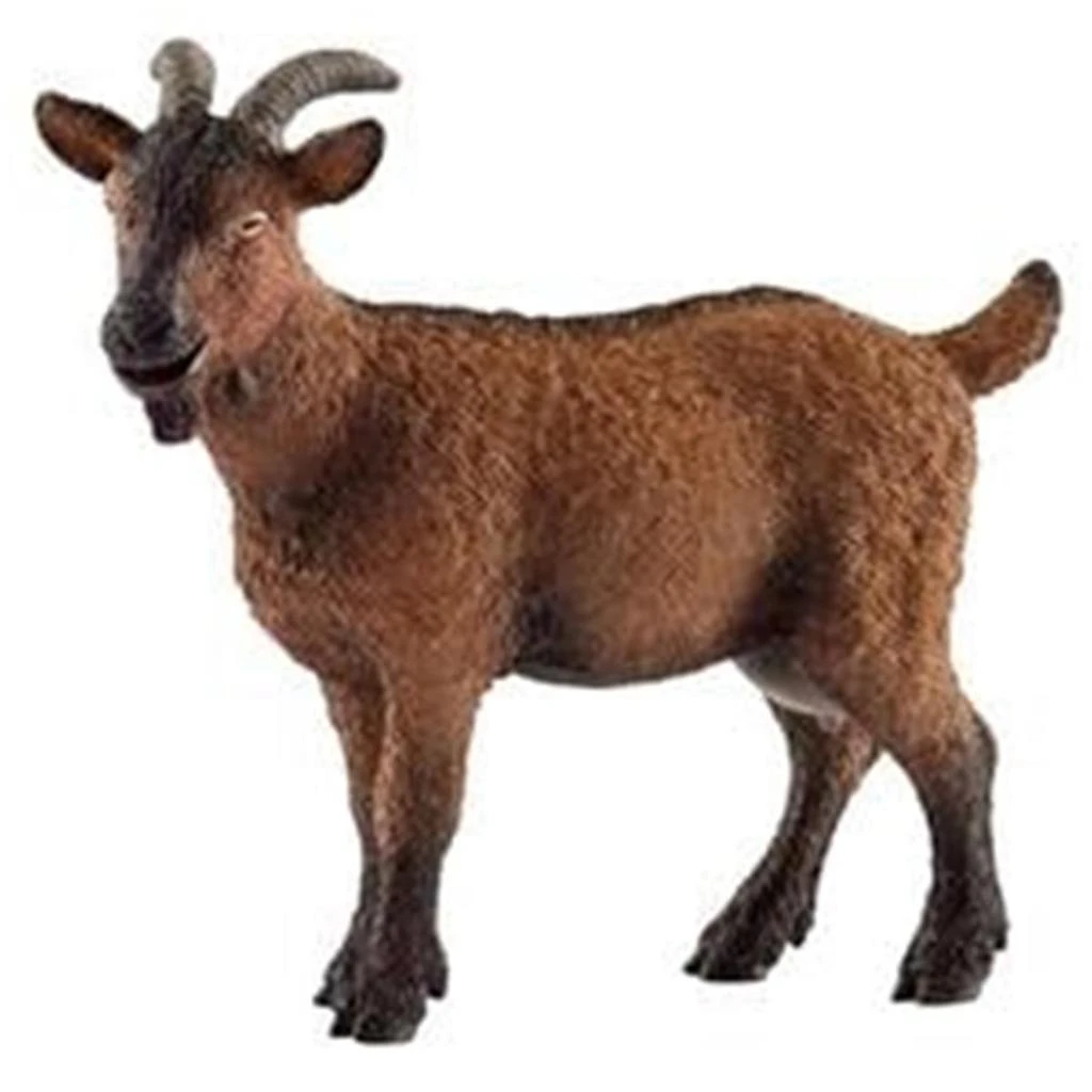 商品Schleich|Farm World Goat Toy Plastic Brown - Pack of 5,价格¥270,第1张图片