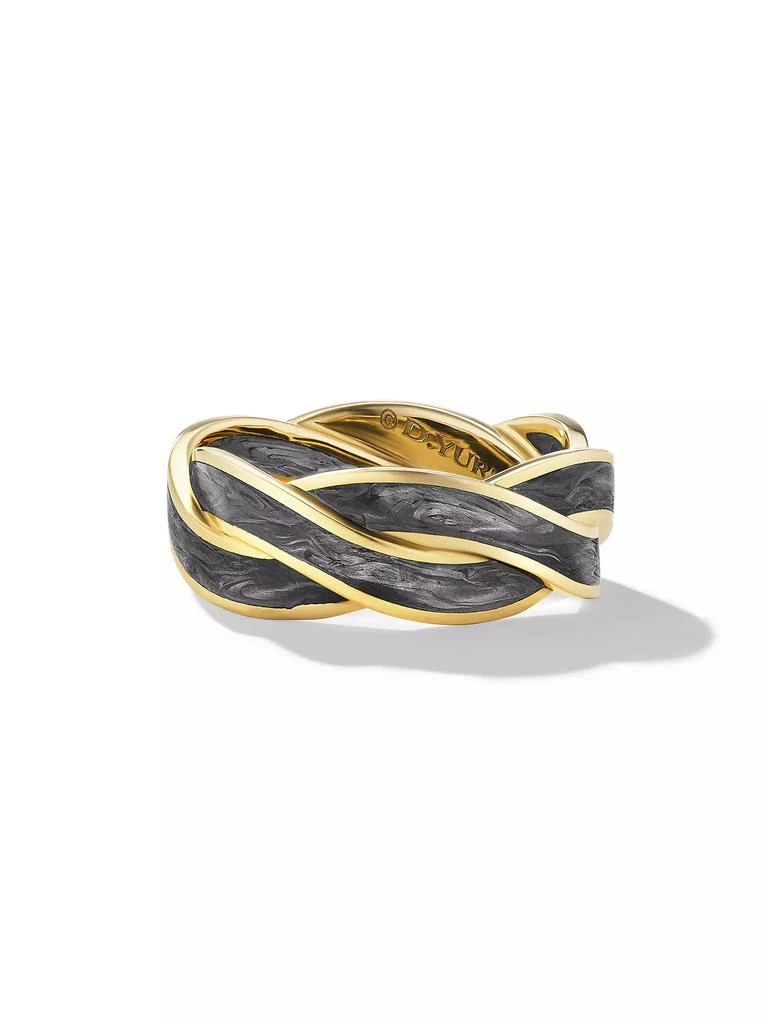 商品David Yurman|DY Helios™ Band Ring in 18K Yellow Gold,价格¥23975,第1张图片