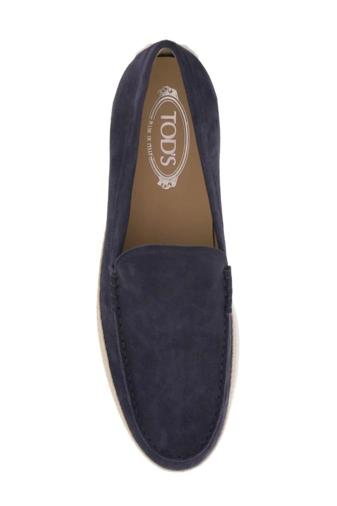 商品Tod's|suede slip-on with rafia insert,价格¥1735,第2张图片详细描述