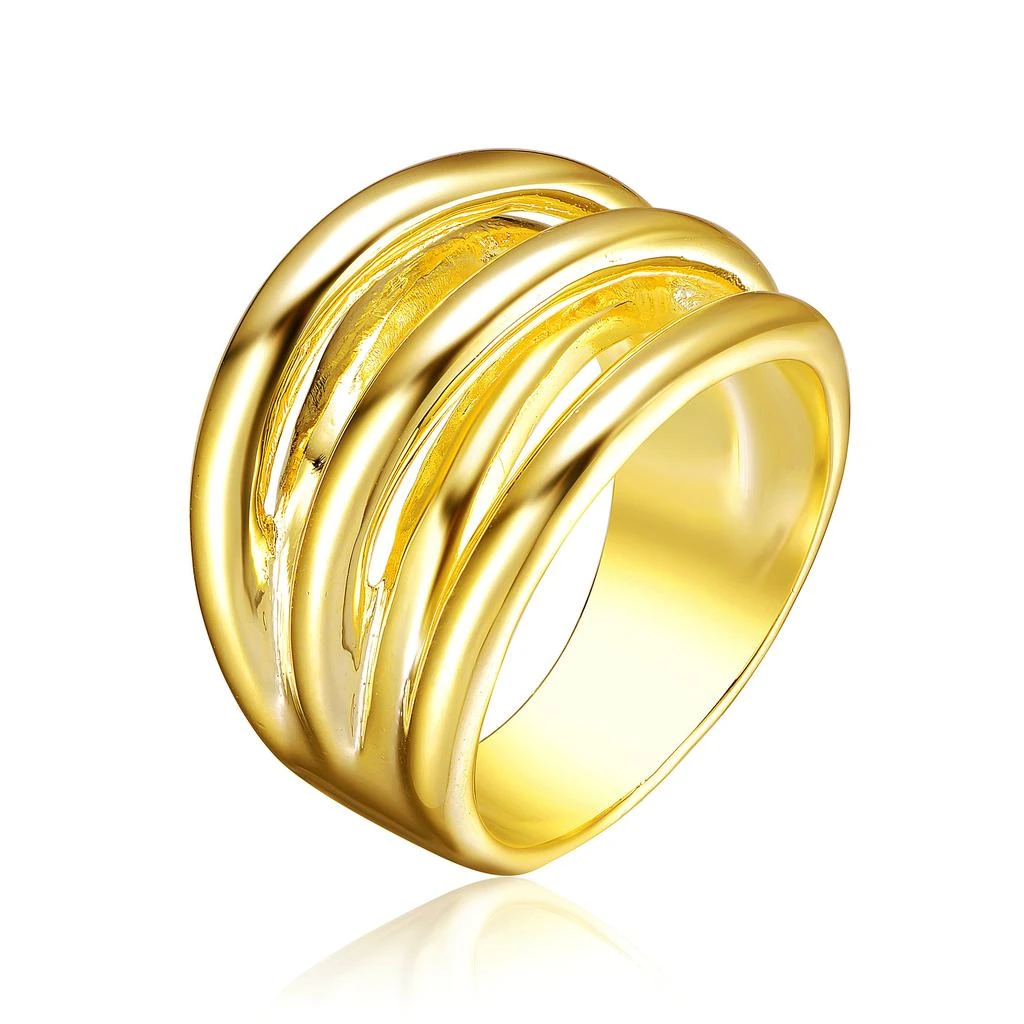 商品Rachel Glauber|Gold Plated ModernRing,价格¥306,第1张图片