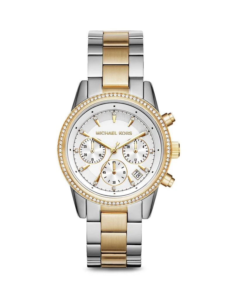 商品Michael Kors|Ritz Watch, 37mm,价格¥1882,第1张图片