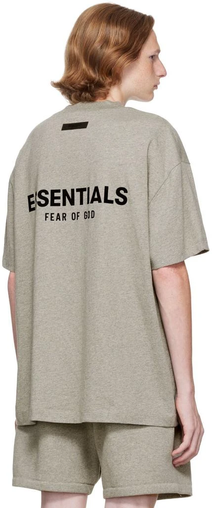 商品Essentials|Gray Cotton T-Shirt,价格¥328,第3张图片详细描述