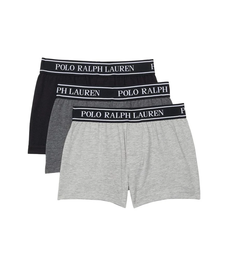 商品Ralph Lauren|P3 Stretch Cotton Blend Knit Boxers (Little Kids/Big Kids),价格¥179,第1张图片