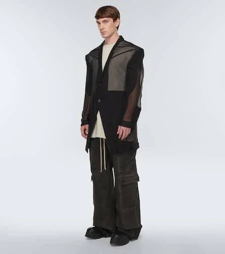 商品Rick Owens|绢网边饰夹克,价格¥22261,第2张图片详细描述