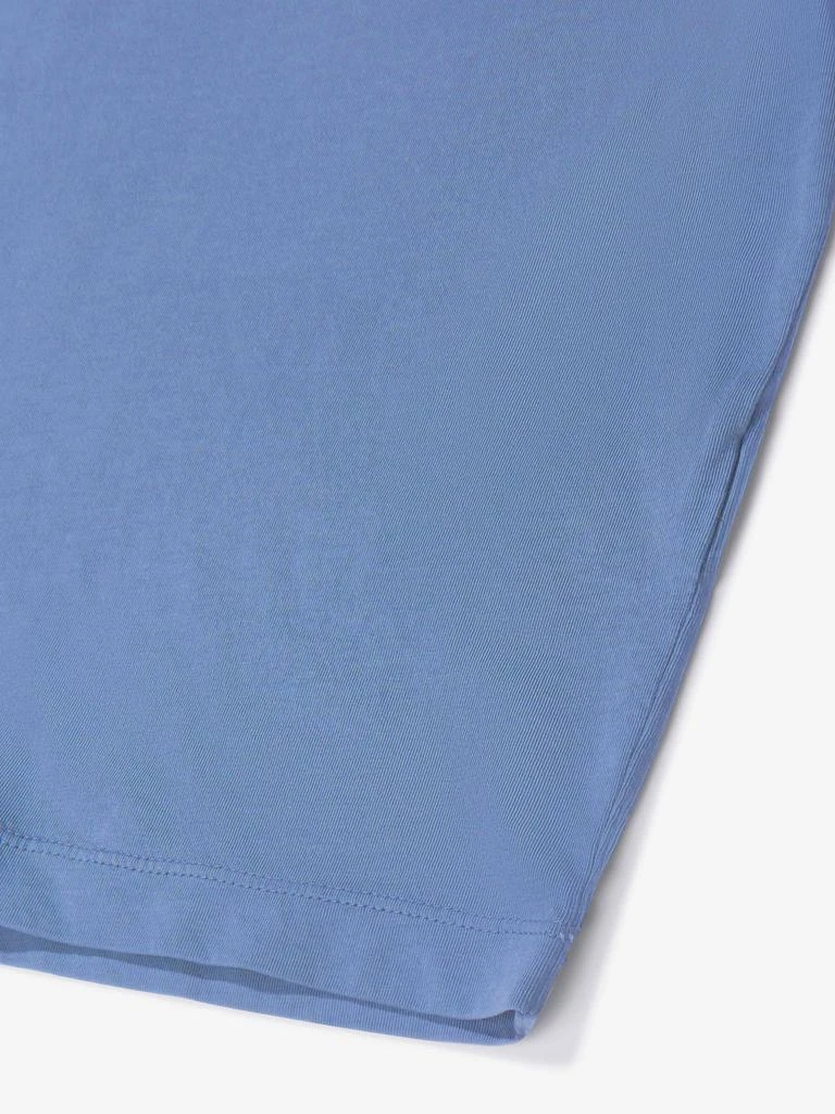 商品Stone Island|Stone Island Blue, Grey Boys Cotton Jersey Logo T-Shirt,价格¥452,第5张图片详细描述