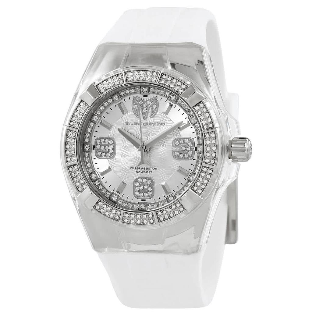 Cruise Quartz Crystal Silver Dial Mens Watch TM-121092商品第1张图片规格展示