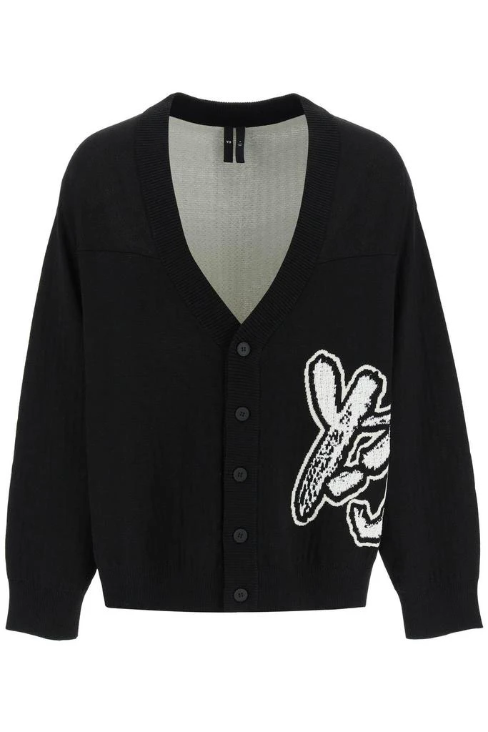 商品Y-3|OVERSIZED JACQUARD CARDIGAN,价格¥1050,第1张图片