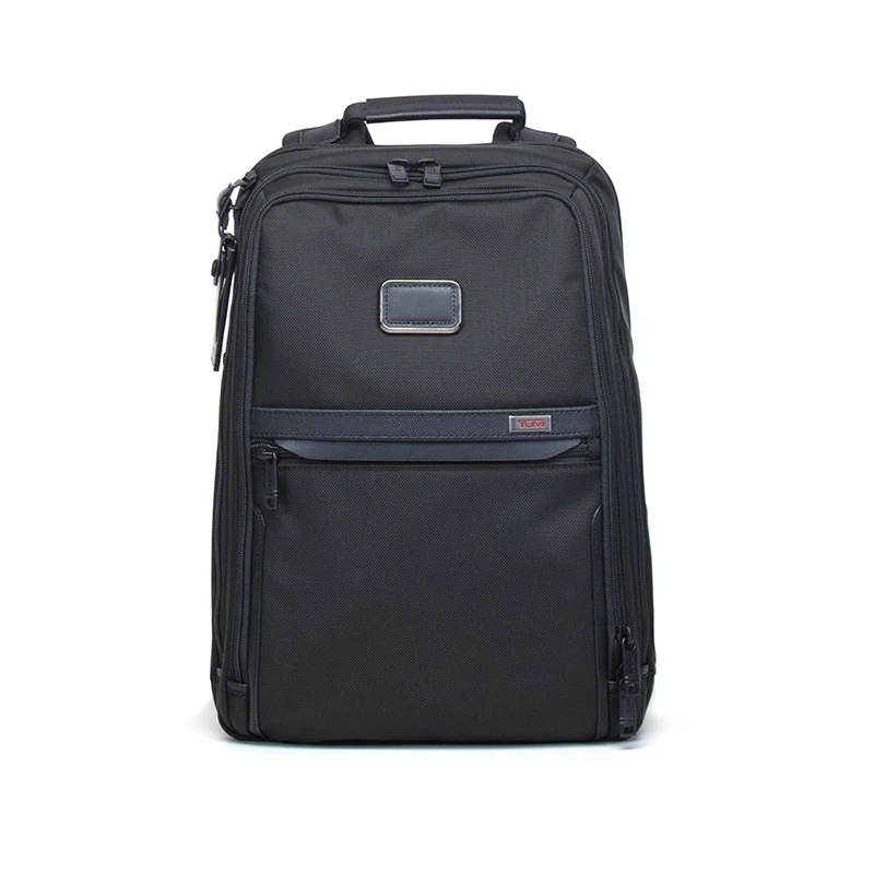 商品Tumi|途明 ALPHA 3系列 男女同款黑色尼龙背包117339-1041,价格¥3482,第1张图片
