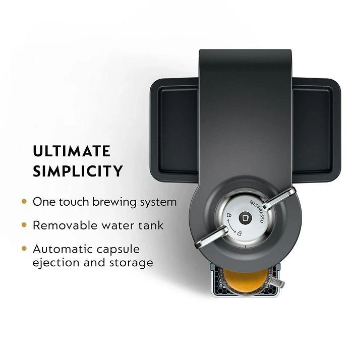 商品Nespresso|Vertuo Coffee & Espresso Maker by De'Longhi with Aeroccino Milk Frother,价格¥2008,第5张图片详细描述