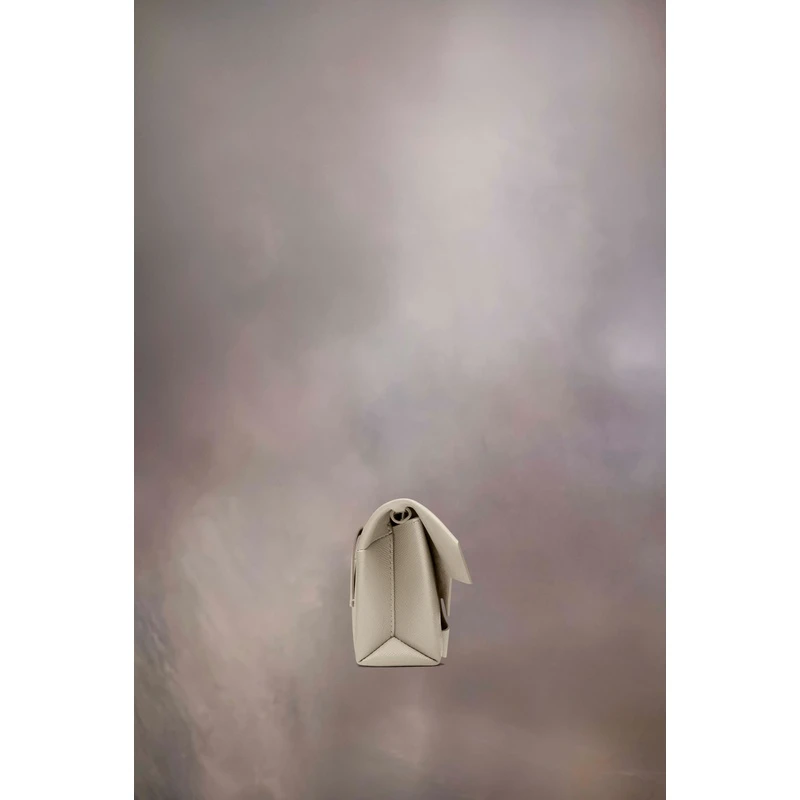 商品MAISON MARGIELA|Maison Margiela 女士浅灰色牛皮手拿包,价格¥14975,第5张图片详细描述