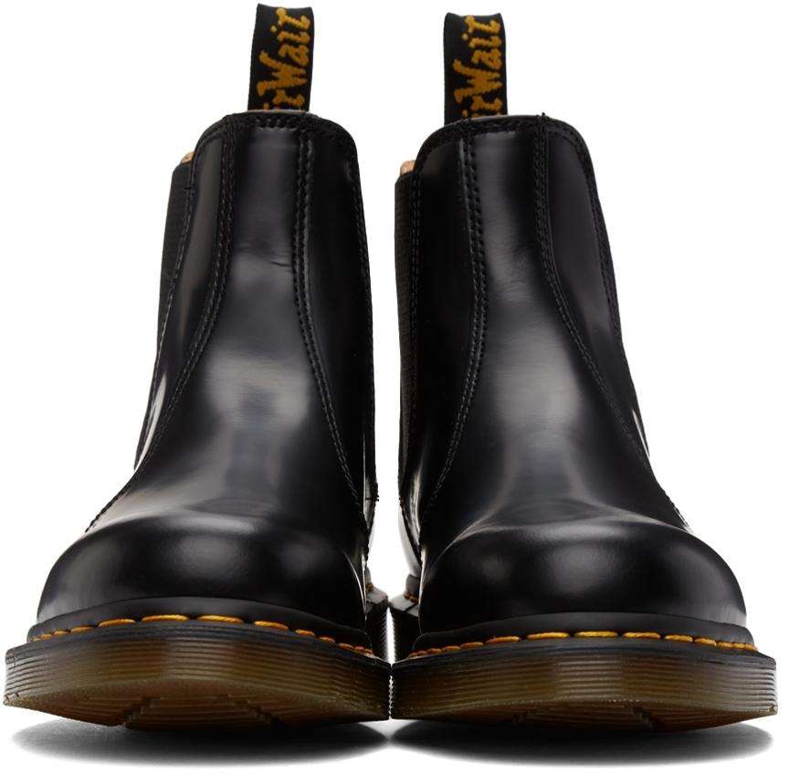 Black 2976 Smooth Chelsea Boots商品第2张图片规格展示