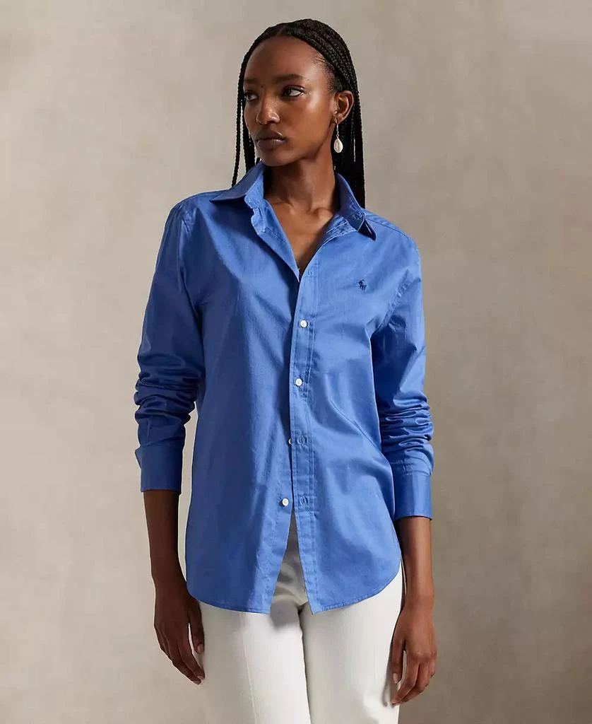 Women's Classic-Fit Cotton Twill Shirt 商品