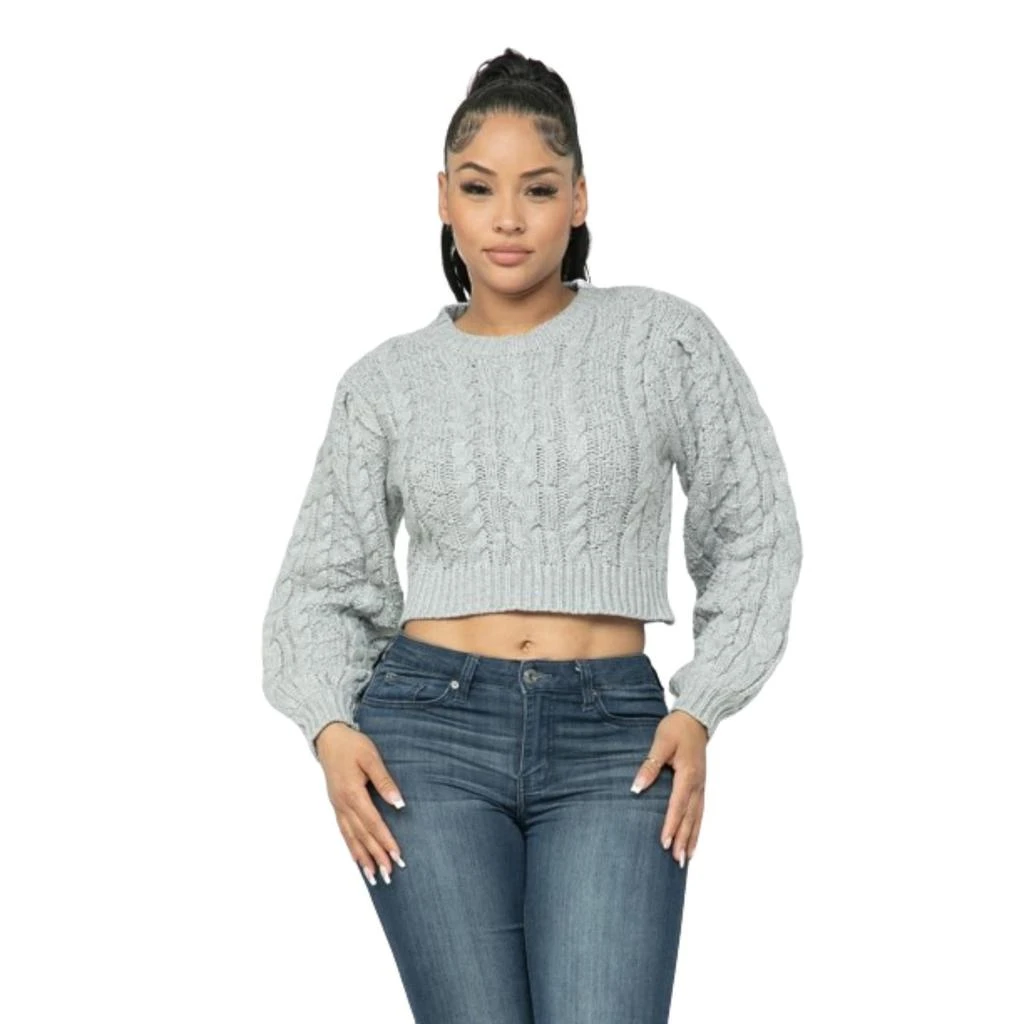 商品FASHNZFAB|Cable Pullover Top,价格¥263,第1张图片