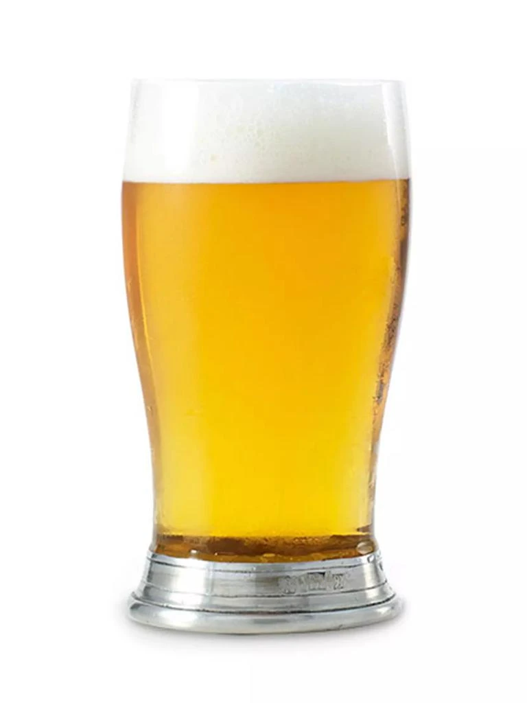 商品Match|Glass & Pewter Half-Pint Glass,价格¥599,第1张图片