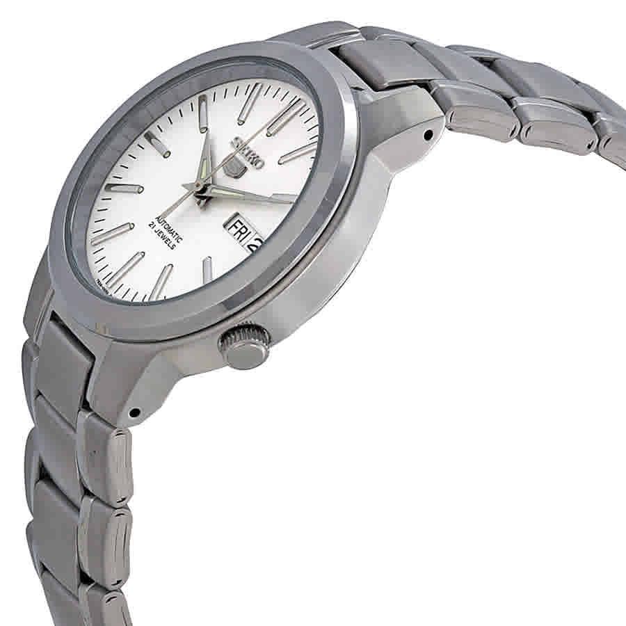 Seiko Seiko 5 Automatic Off White Dial Mens Watch SNKA01K1商品第2张图片规格展示