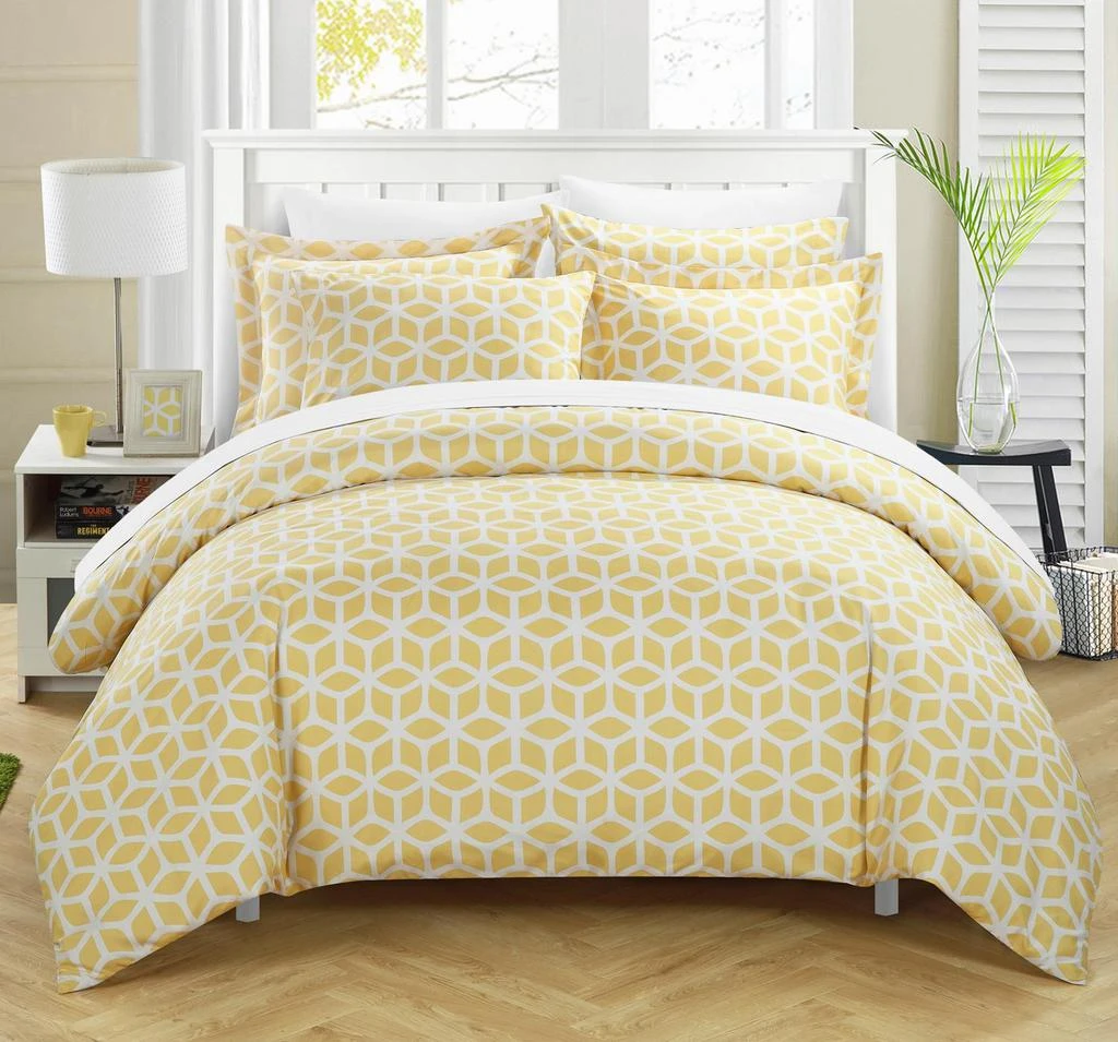 商品Chic Home Design|Elizabeth Duvet Cover Set,价格¥242,第1张图片