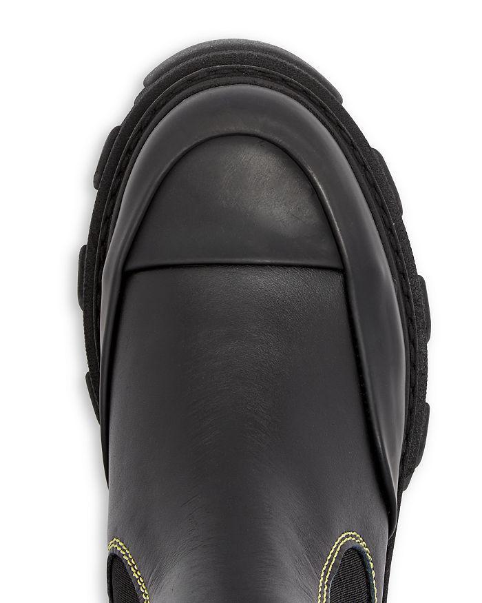 商品Ganni|Women's Platform Mid Calf Chelsea Boots,价格¥2328,第5张图片详细描述