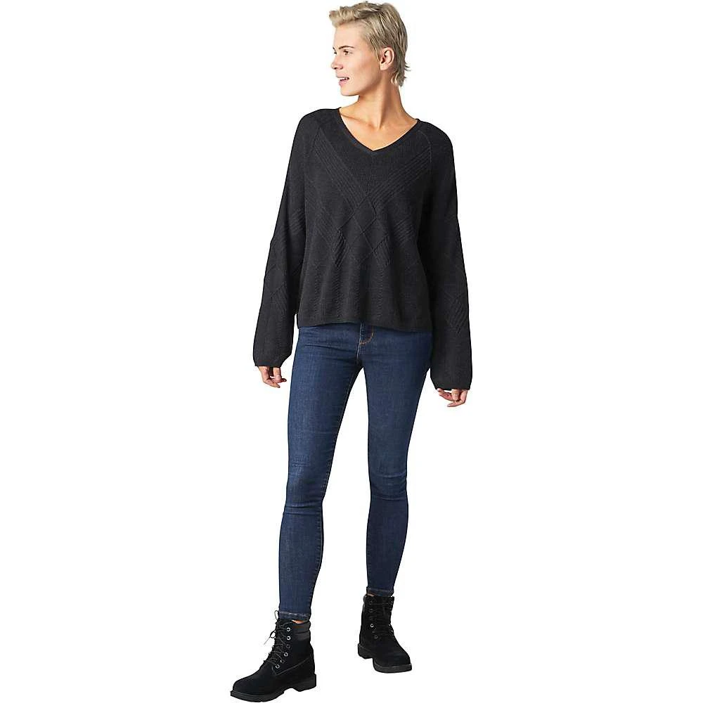 商品SmartWool|Smartwool Women's Shadow Pine Cable V-Neck Sweater,价格¥569,第2张图片详细描述