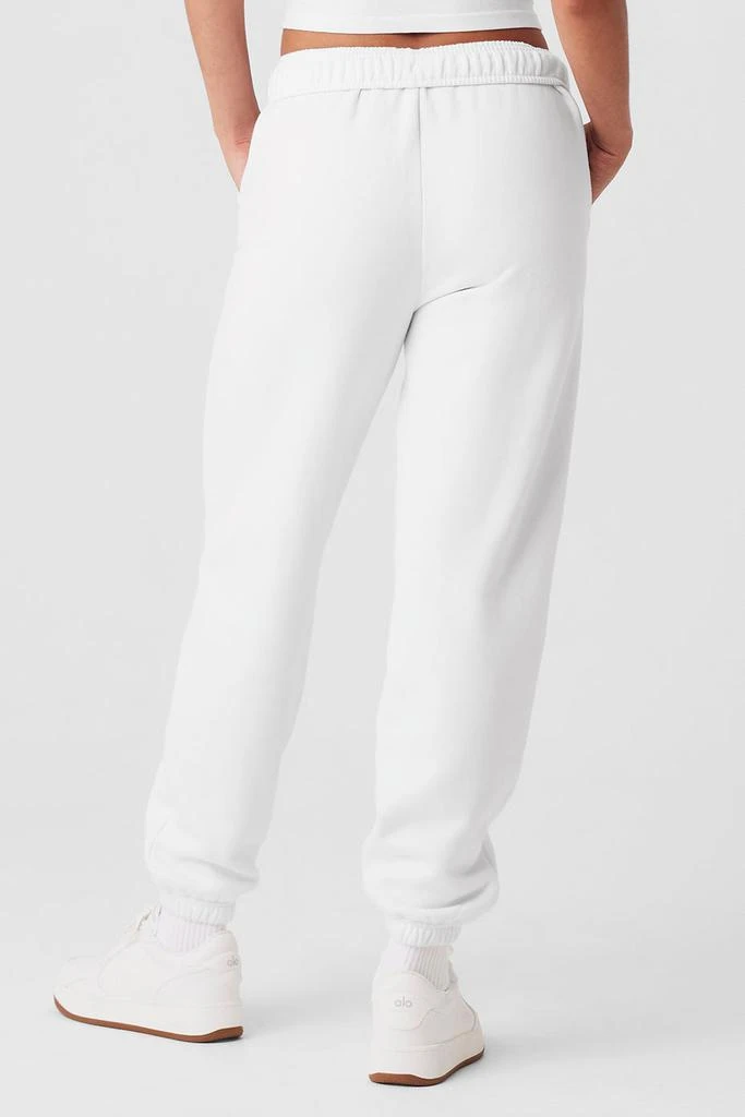 商品Alo|Accolade Sweatpant - White,价格¥960,第2张图片详细描述