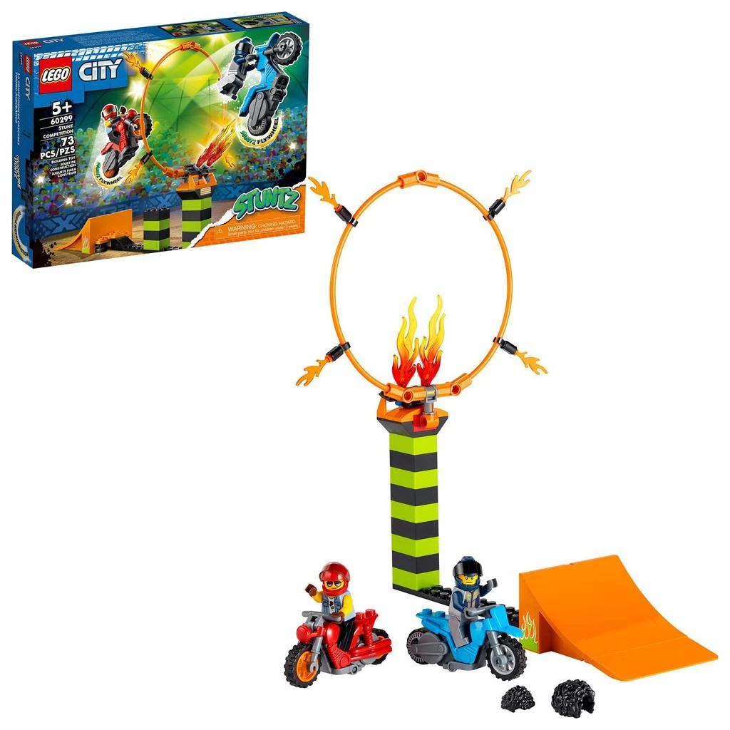 商品LEGO|LEGO City Stunt Competition 60299 Building Kit (73 Pieces),价格¥219,第1张图片