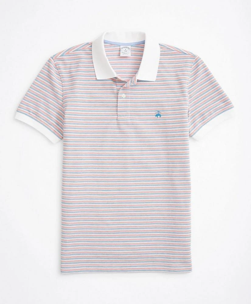 商品Brooks Brothers|Slim-Fit Striped Performance Polo Shirt,价格¥245,第1张图片