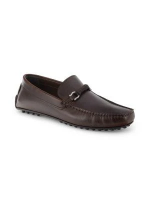 商品Bruno Magli|Torro Leather Bit Driving Loafers,价格¥750,第2张图片详细描述