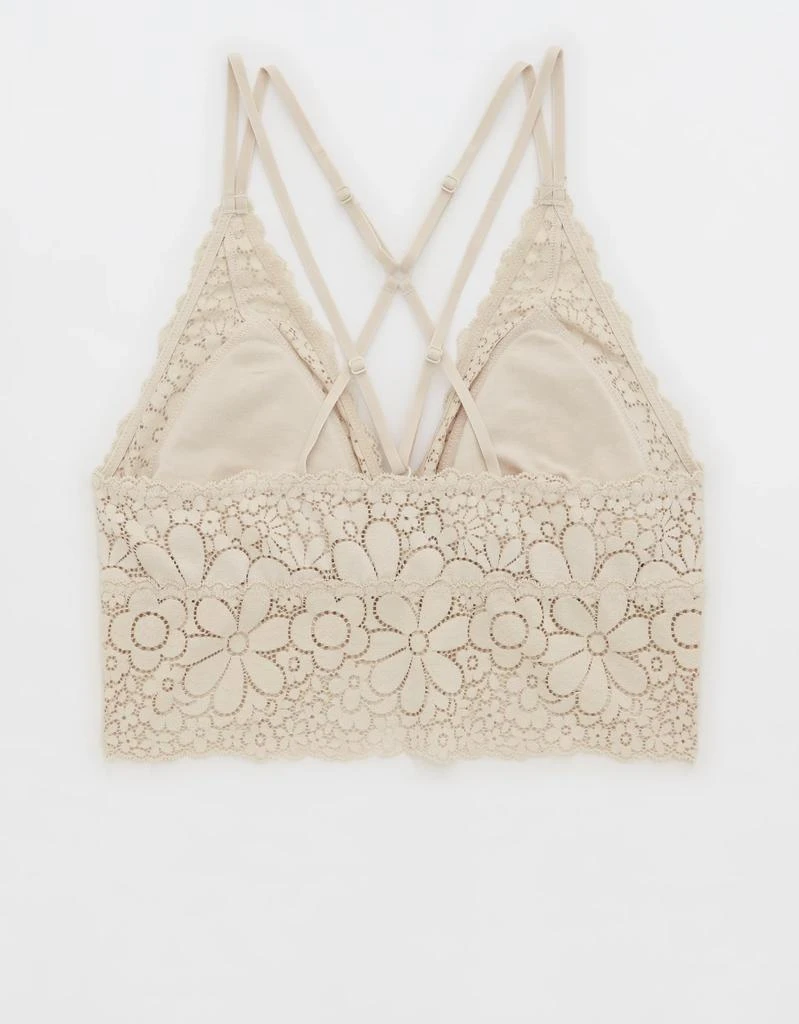 商品Aerie|Aerie Candy Lace Padded Bralette,价格¥121,第4张图片详细描述