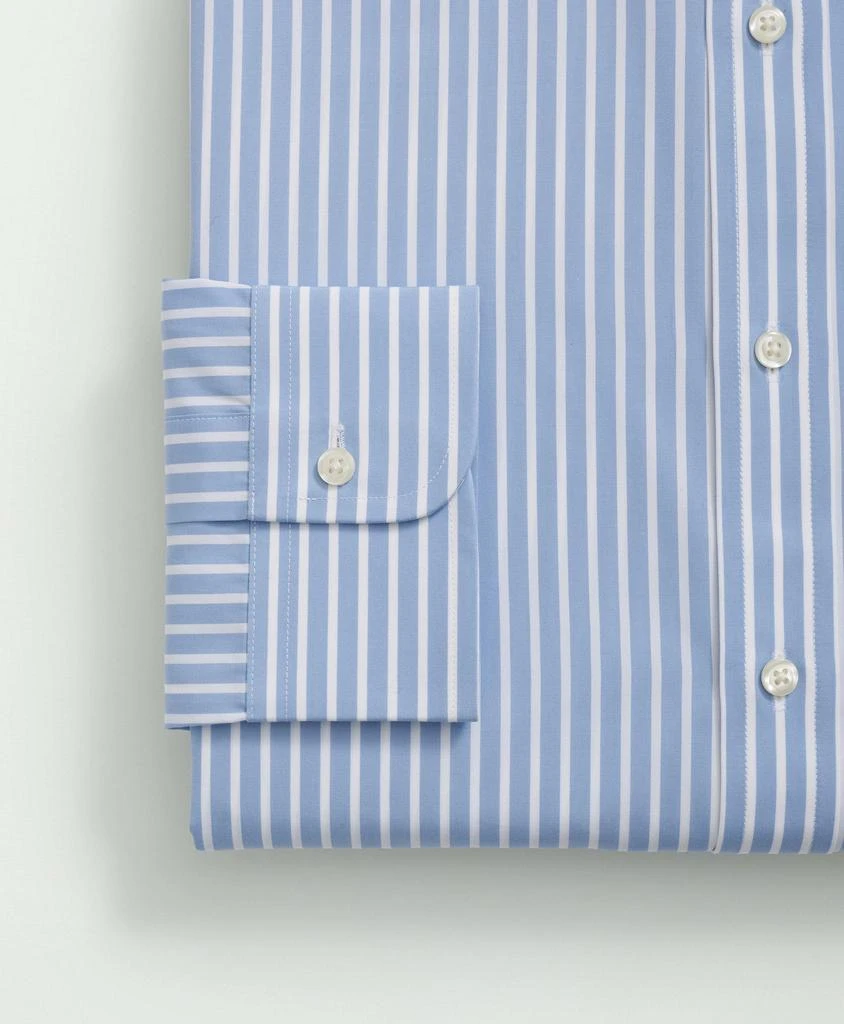 商品Brooks Brothers|Supima® Cotton Poplin Polo Button-Down Collar, Bengal Striped Dress Shirt,价格¥496,第4张图片详细描述