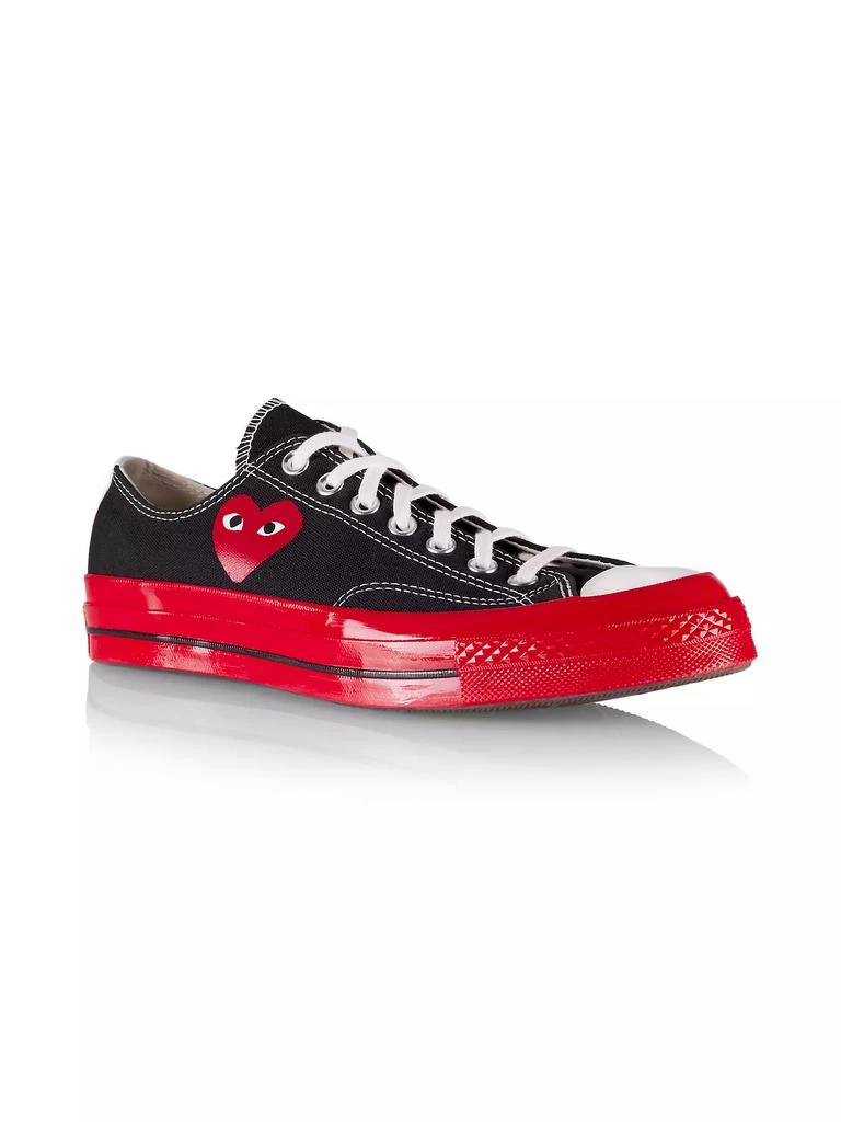 商品Comme des Garcons|CdG PLAY x Converse Chuck 70 Low-Top Sneakers,价格¥846,第2张图片详细描述