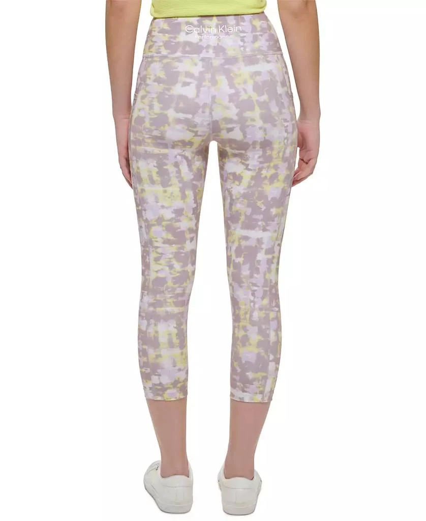 商品Calvin Klein|Calvin Klein Women's Sport Printed Super High Waist Leggings,价格¥178,第2张图片详细描述