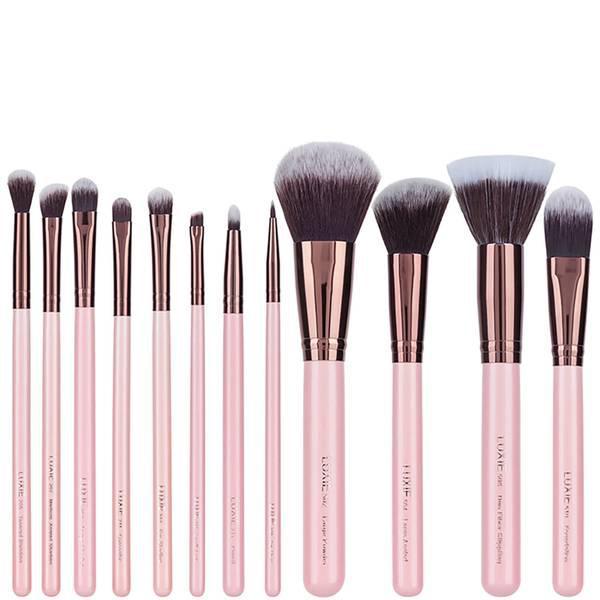 商品Luxie|Luxie - Rose Gold 12 Piece Makeup Brush Set,价格¥945,第1张图片