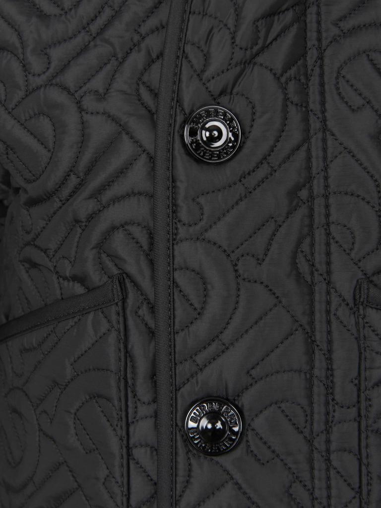 Burberry Black Baby Boys Quilt Jacket商品第3张图片规格展示