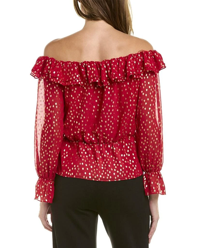 商品Vince Camuto|Vince Camuto Foil Dot Top,价格¥284,第2张图片详细描述