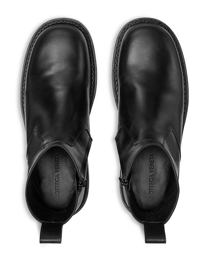 商品Bottega Veneta|Men's Strut Side Zip Pull On Ankle Boots,价格¥11222,第2张图片详细描述