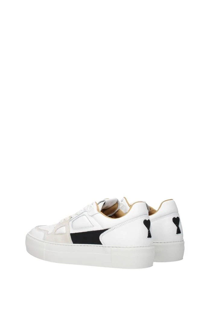 商品AMI|Sneakers Leather White Grey,价格¥1052,第4张图片详细描述