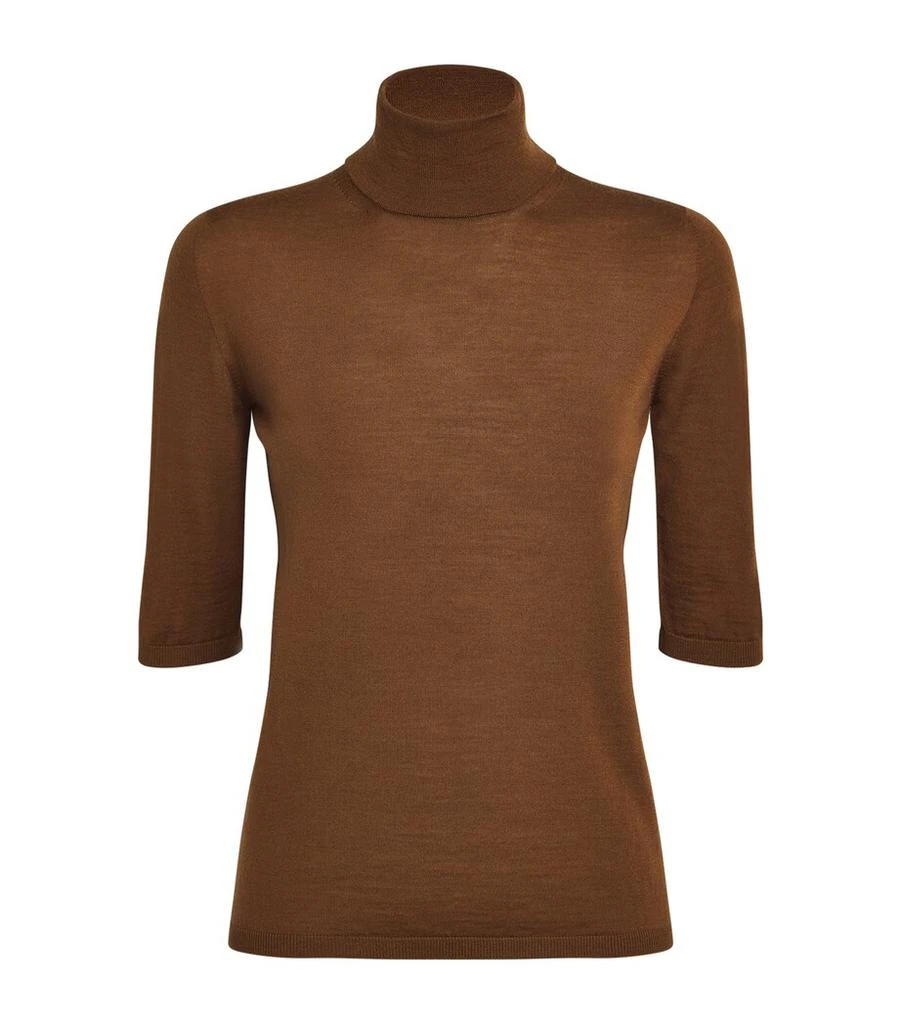 商品Max Mara|Virgin Wool Short-Sleeve Sweater,价格¥3814,第1张图片