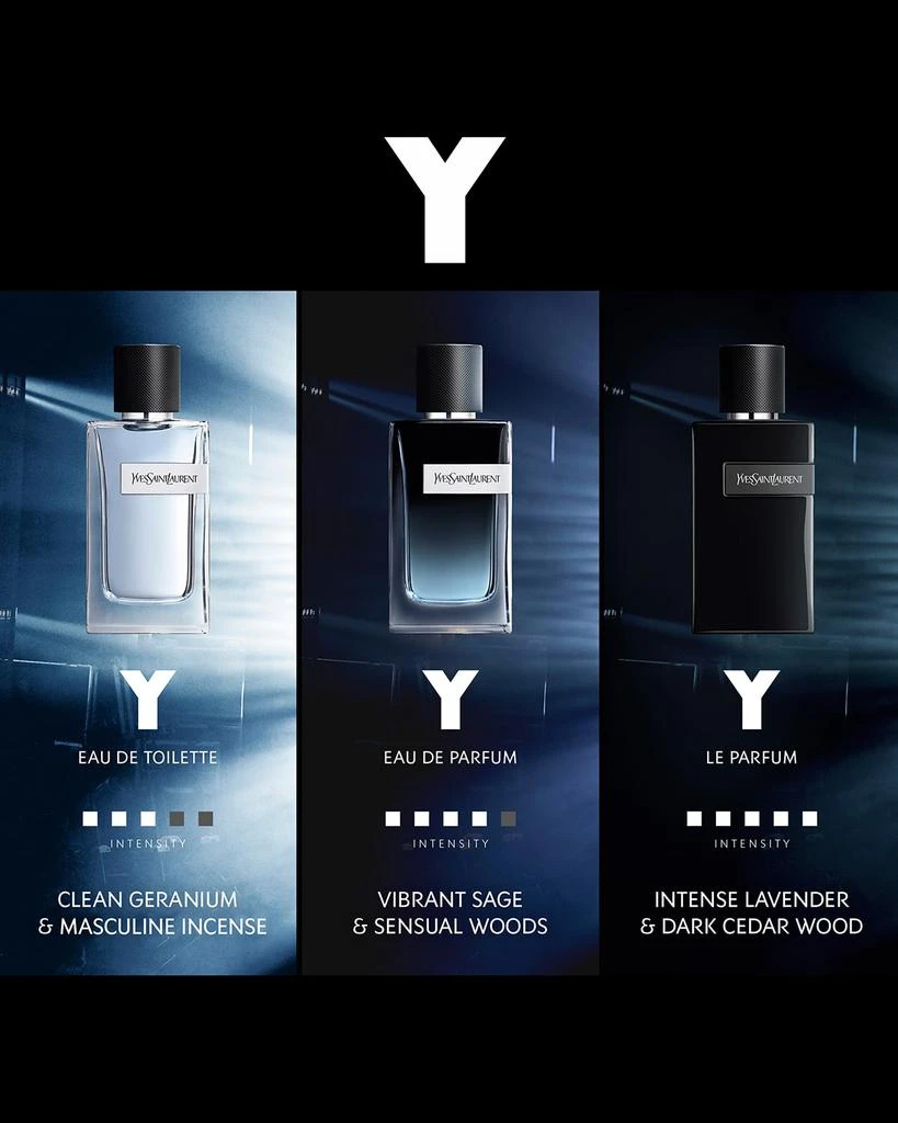 商品Yves Saint Laurent|Y Eau de Toilette, 2 oz.,价格¥816,第3张图片详细描述