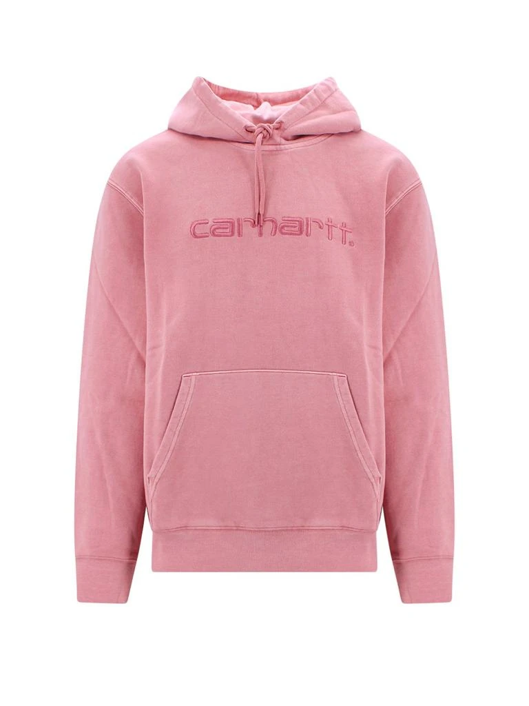 商品Carhartt WIP|Carhartt WIP Logo Embroidered Drawstring Hoodie,价格¥817,第1张图片