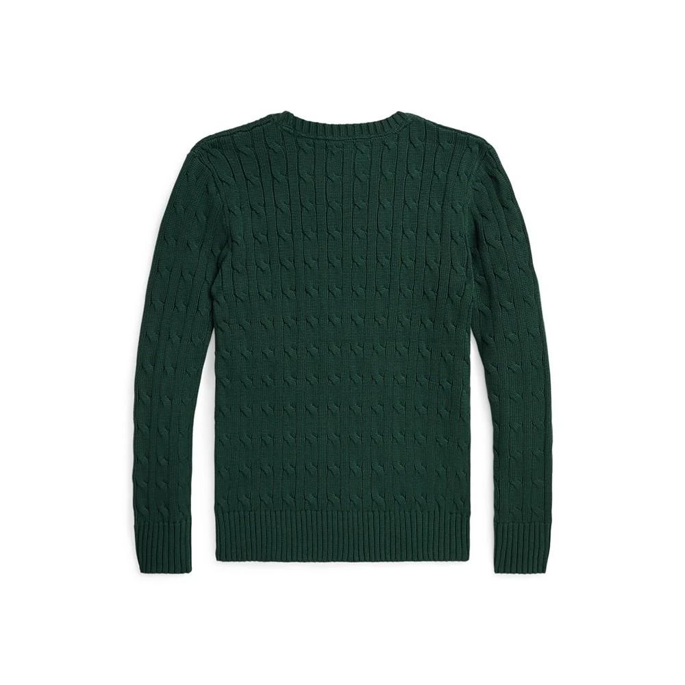 商品Ralph Lauren|Big Boys Cable-Knit Cotton Sweater,价格¥489,第2张图片详细描述