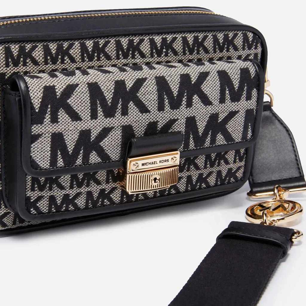 商品Michael Kors|MICHAEL Michael Kors Women's Bradshaw Medium Camera Crossbody Bag - Black,价格¥1293,第4张图片详细描述