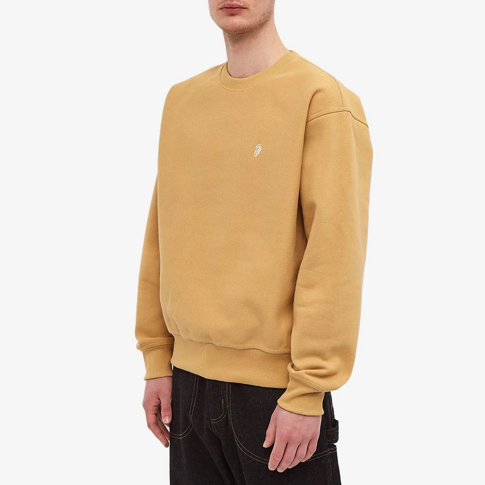 商品STUSSY|Stussy Swirl Applique Crew,价格¥715,第3张图片详细描述