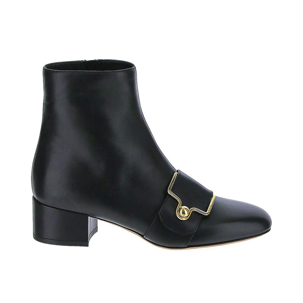 商品Bally|Bally 巴利 黑色女士高跟鞋 6228103,价格¥2995,第1张图片