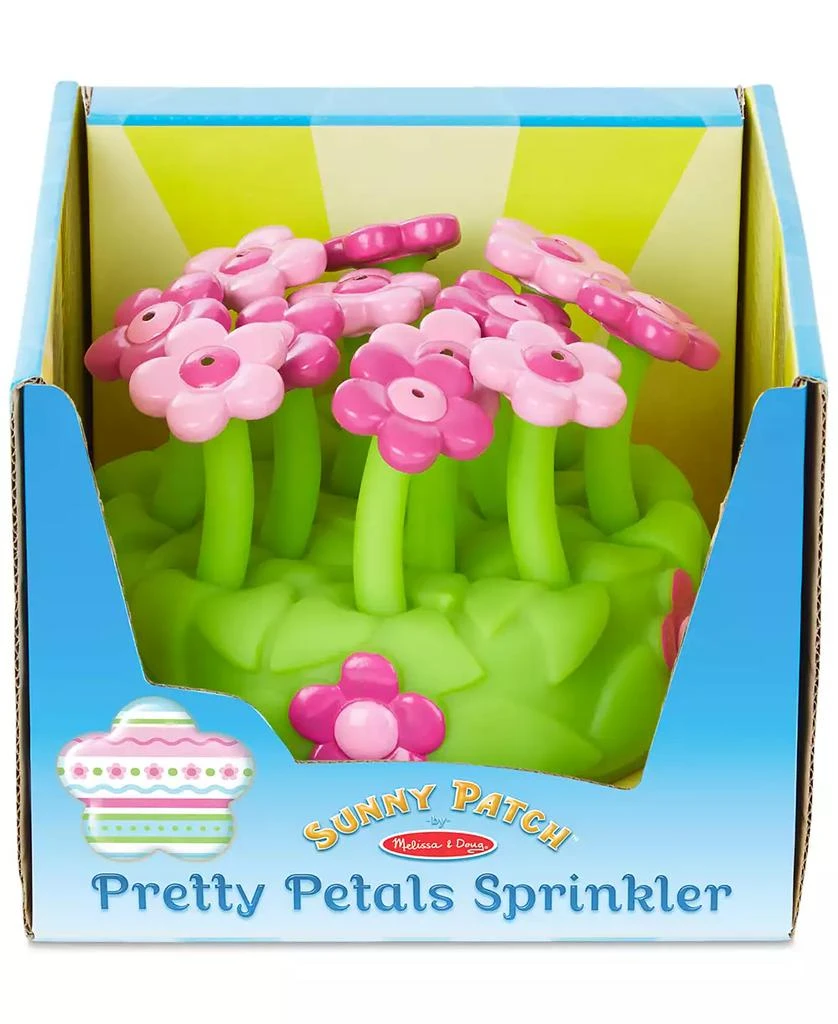 Melissa & Doug Sunny Patch Pretty Petals Flower Sprinkler Toy With Hose Attachment 商品
