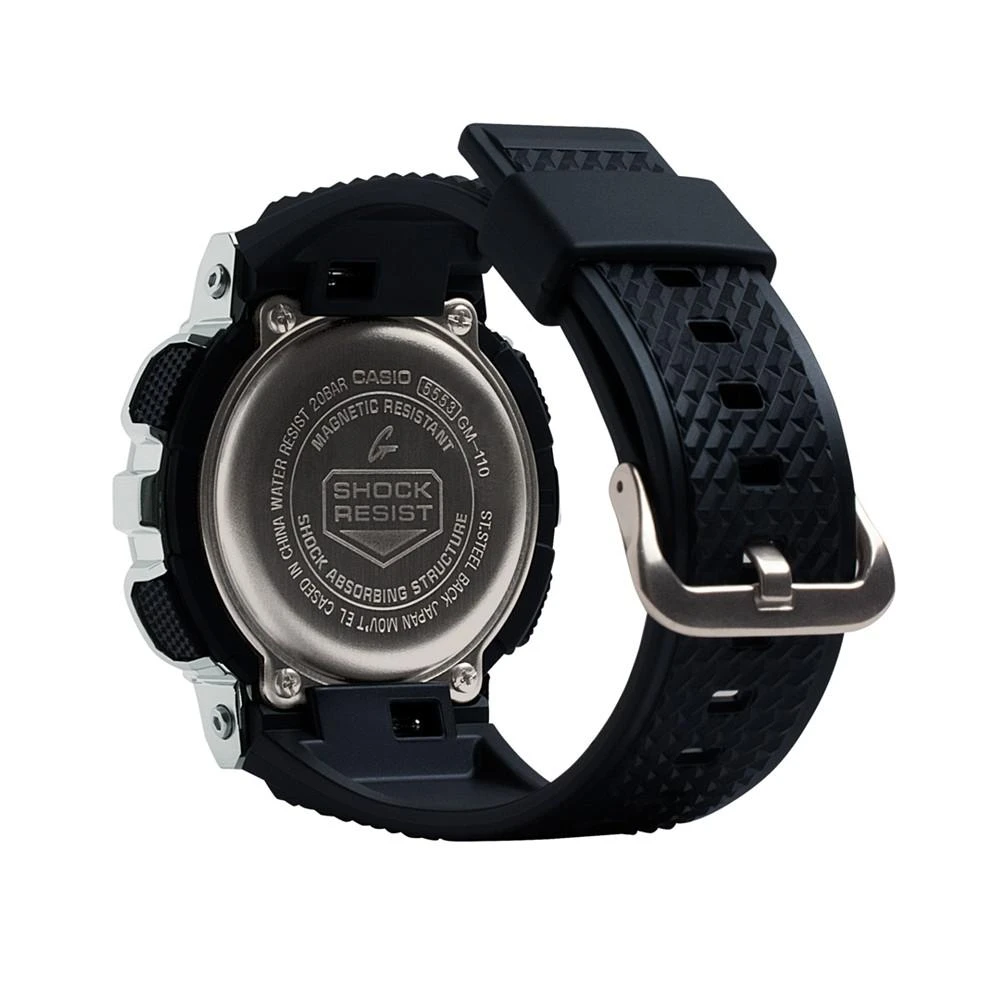 商品G-Shock|Men's Analog-Digital Black Resin Strap 52mm, GM110-1A,价格¥1500,第3张图片详细描述