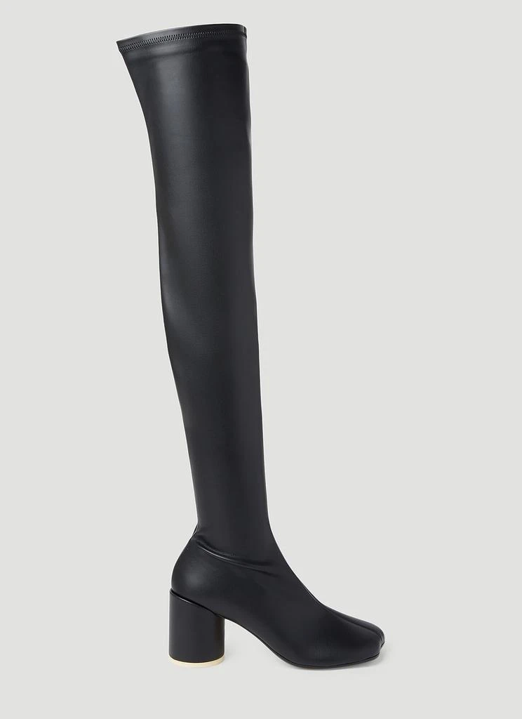 商品MM6|Anatomic Thigh High Boots,价格¥2991,第1张图片